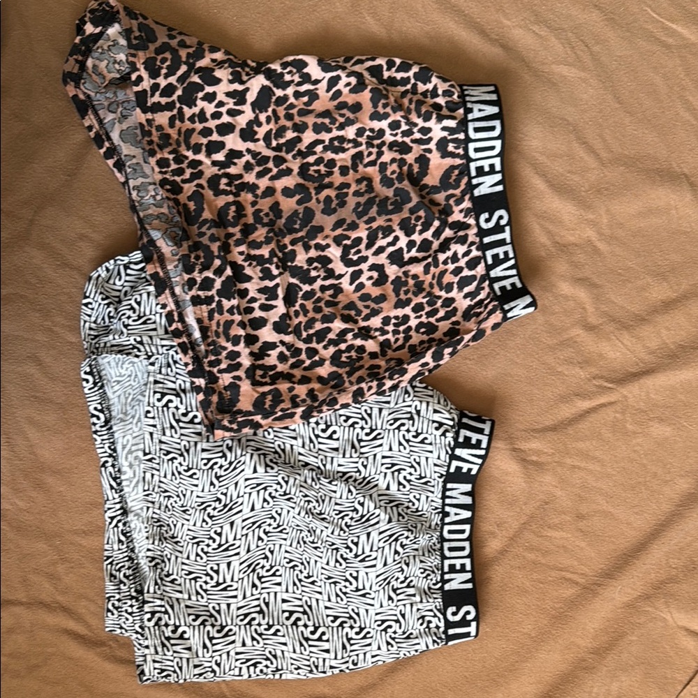 Pair of Steve Madden Print Boxer Shorts